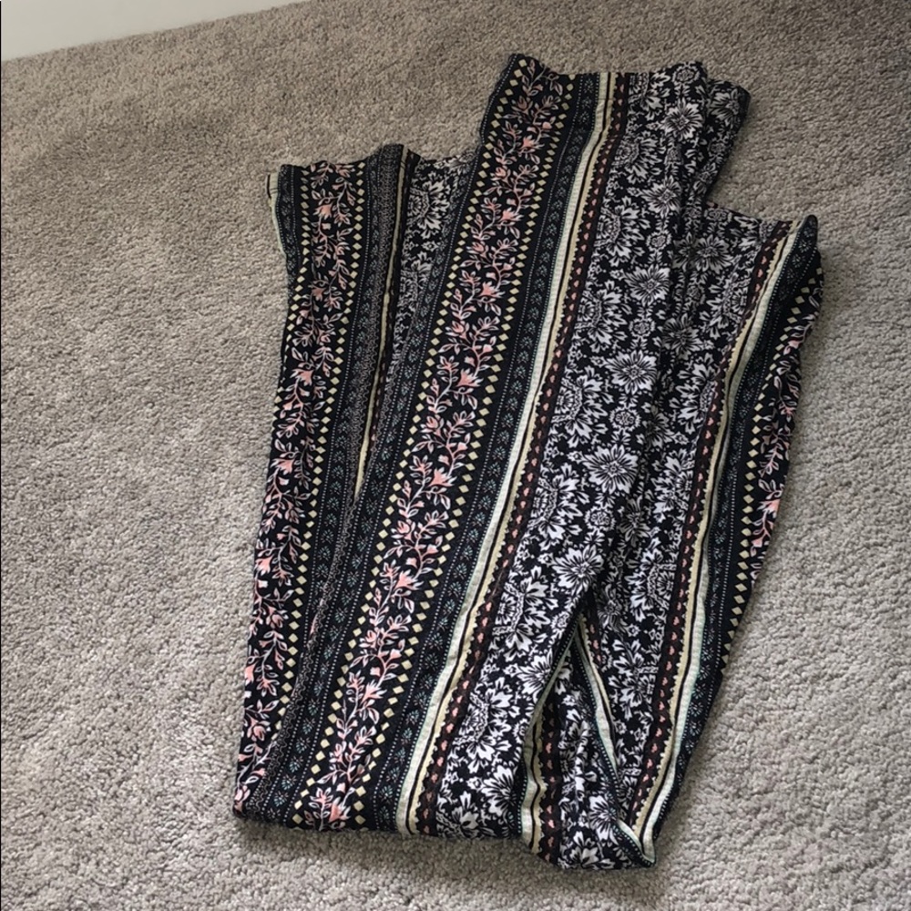 Floral pants size XS